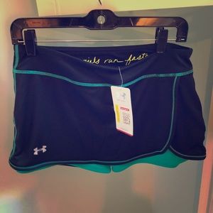 UA Woman’s Tennis Skirt with Built In Spandex